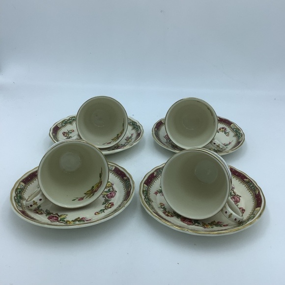 Vintage Grindley England Demitasse Coffee Set - Picture 14 of 16